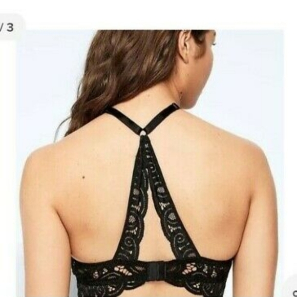 PINK Victoria's Secret Bra High Neck Halter Small New - Picture 7 of 7